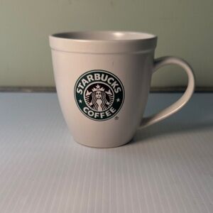 Starbucks White and Green Logo Mug